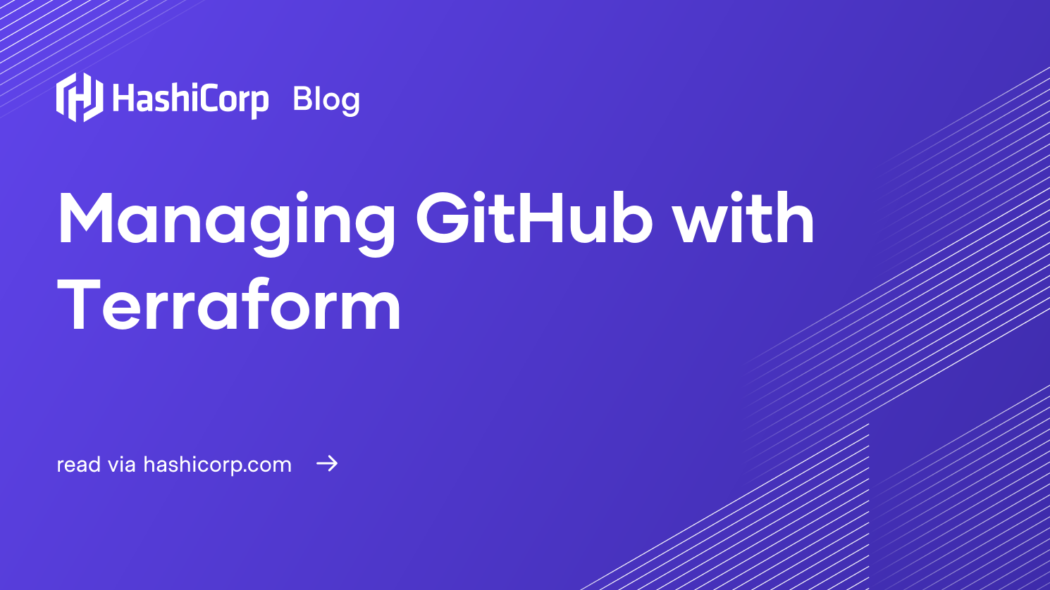 Managing GitHub with Terraform
