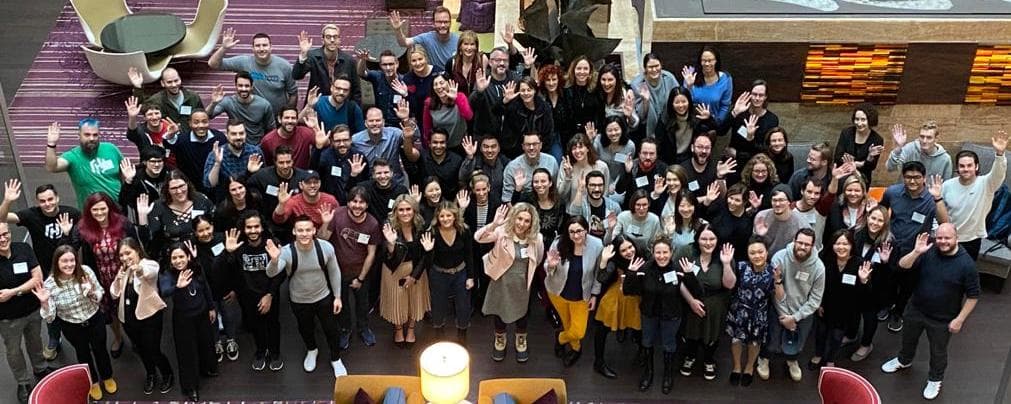 Team HashiCorp waving