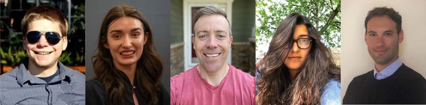 Employee headshot banner