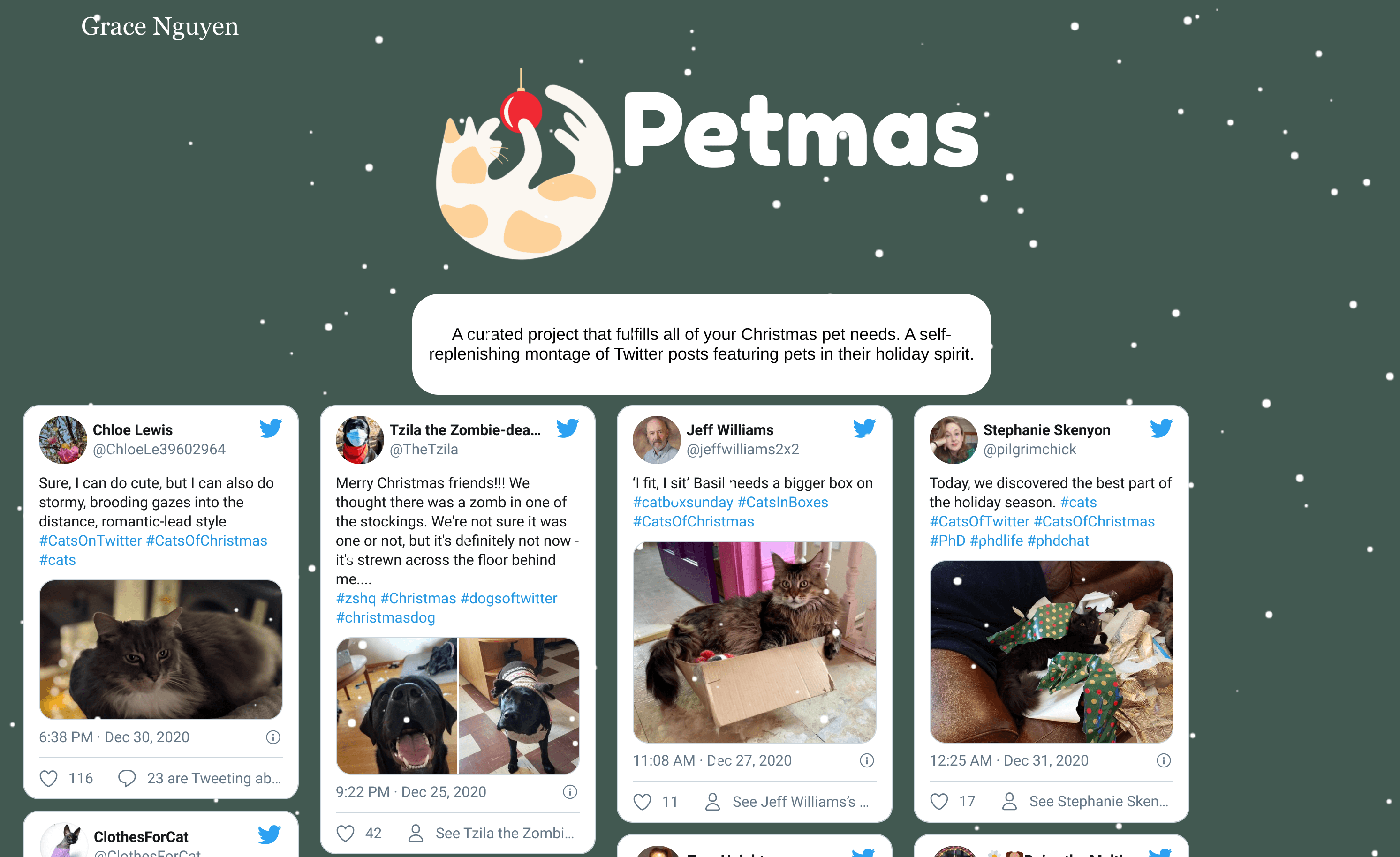 Petmas Twitter Feed