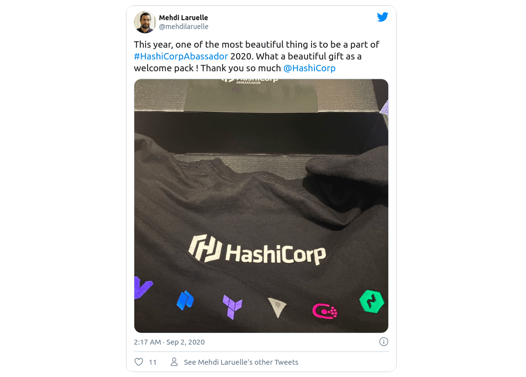 Credit: @mehdilaruelle