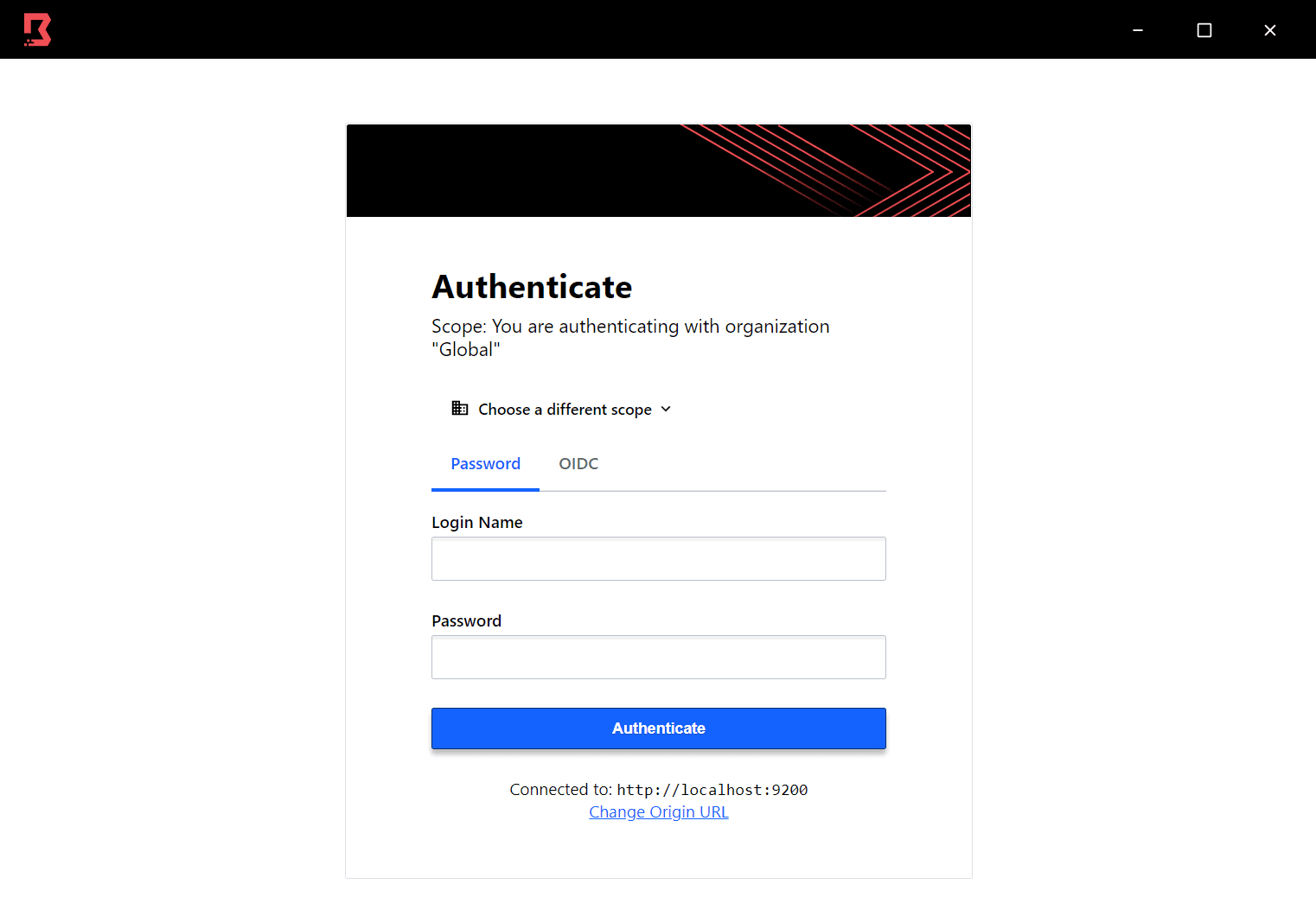 Boundary Desktop authentication