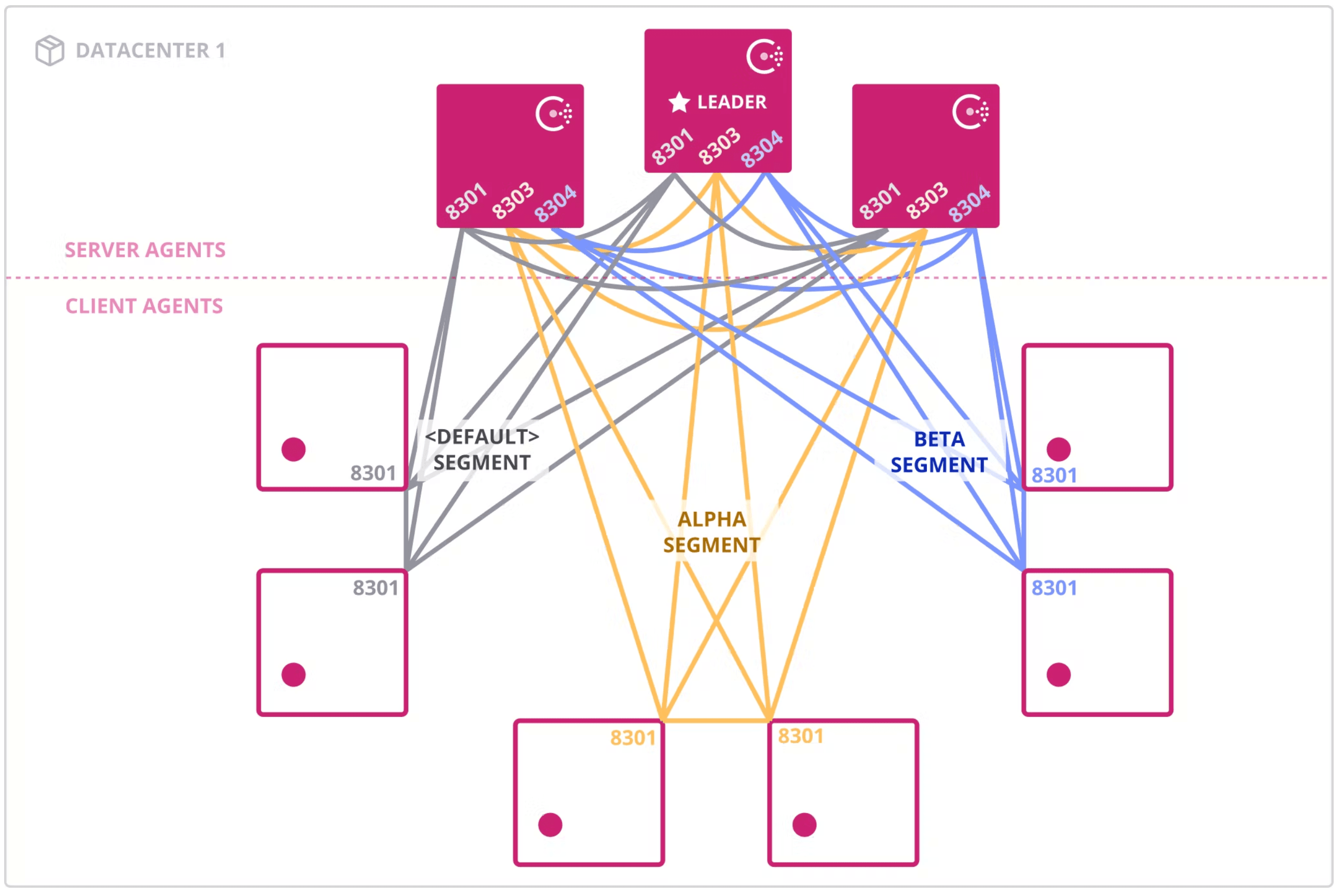 Consul network segments