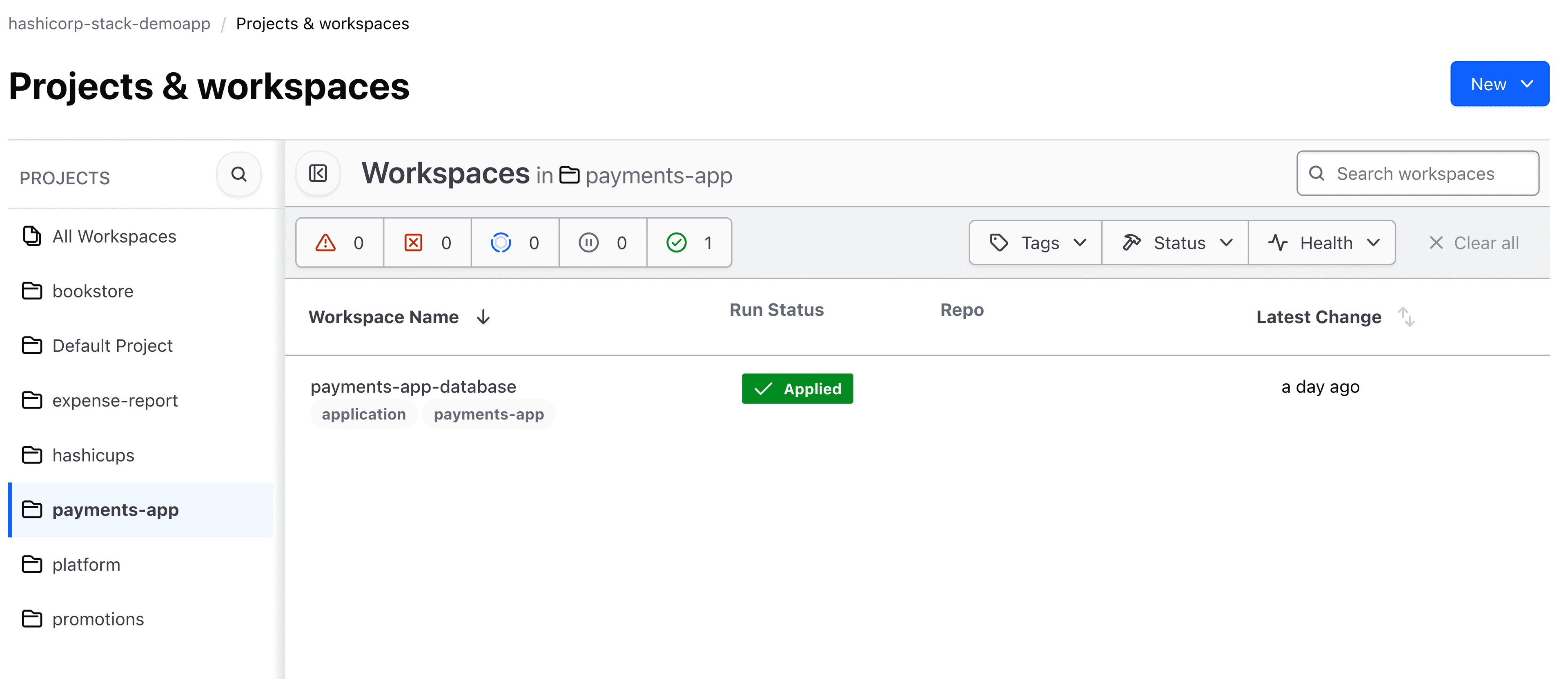 Terraform Cloud workspace created by Operator