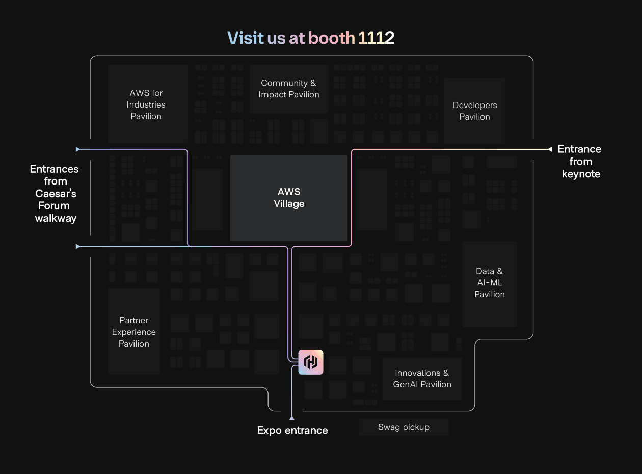 re:invent map